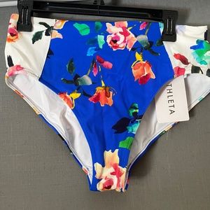 High waisted bikini bottom